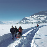 Wandern Familie